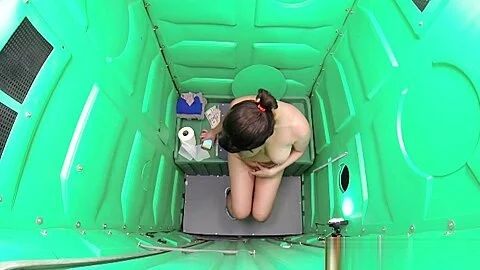 Sucking Cocks Of Random Men In Public Glory Hole Gets Her