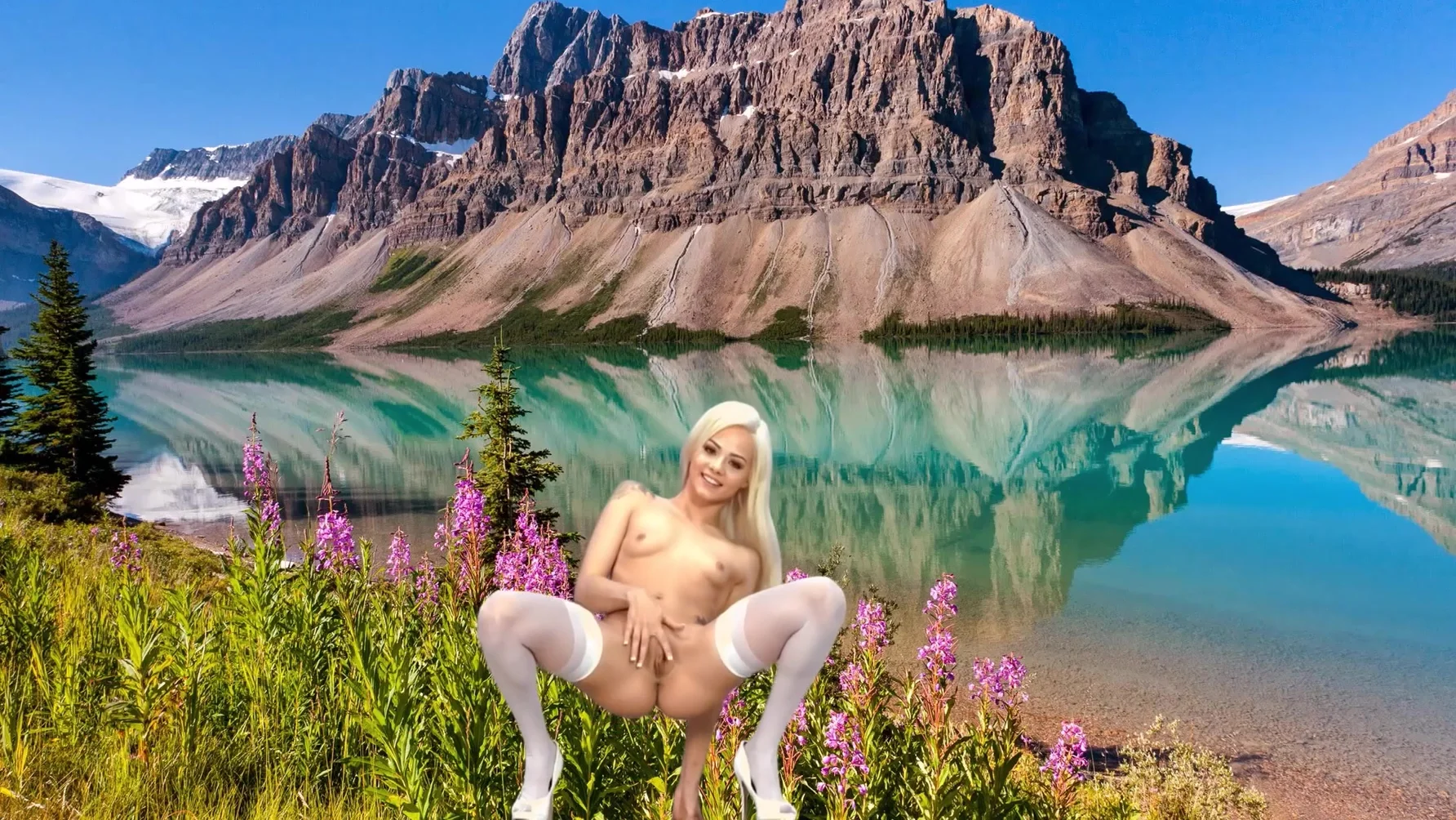 Hottest Adult Clip Stockings Exotic Only Here With Elsa Jean