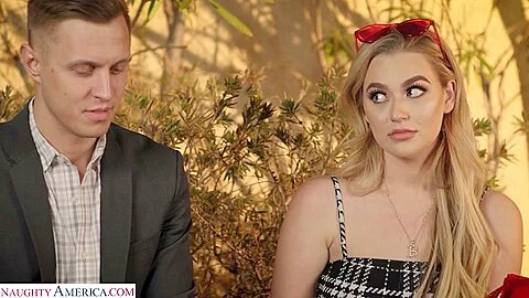 Blake Blossom fucks a perfect fucking stranger on Valentine`s Day - naughtyamerica