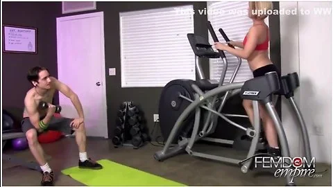 Happy Guy Gets Femdom