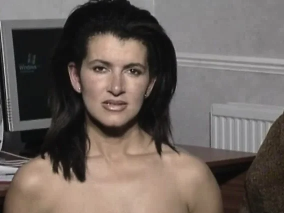 Hot European Milf with toy