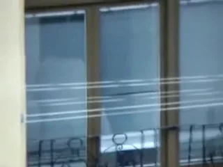 Naked neighbor woman stepped out