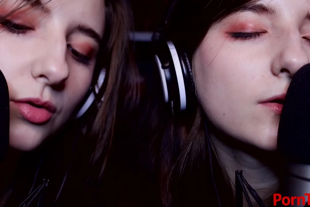 Aftynrose Asmr - Fake twin Moaning Breathing Kissing Licking