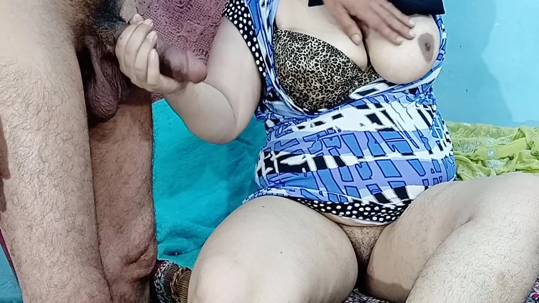 Big Boobs Cheating Wife Giving Handjob And Masturbates He Indian Desir Hubbyz Big Cock