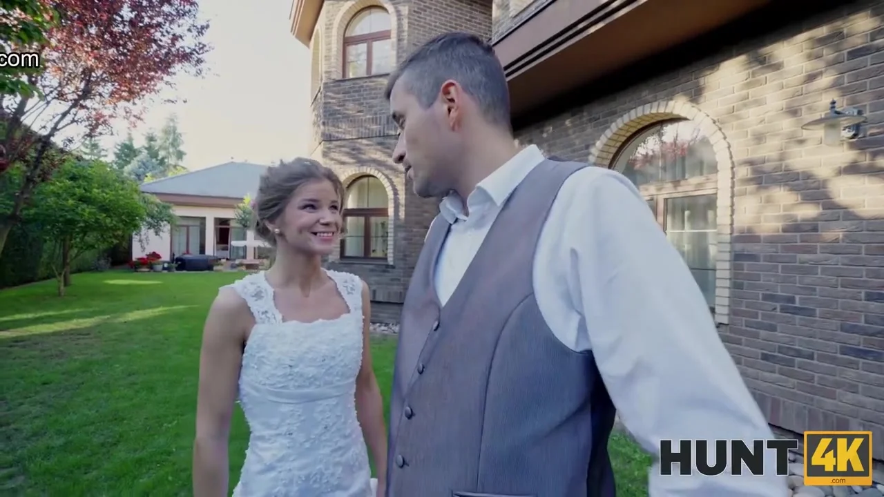 HUNT4K. Wedding Fuck