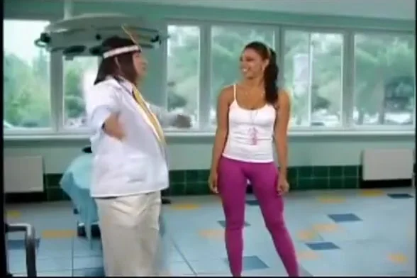Dr. Madman examines his delicious patient