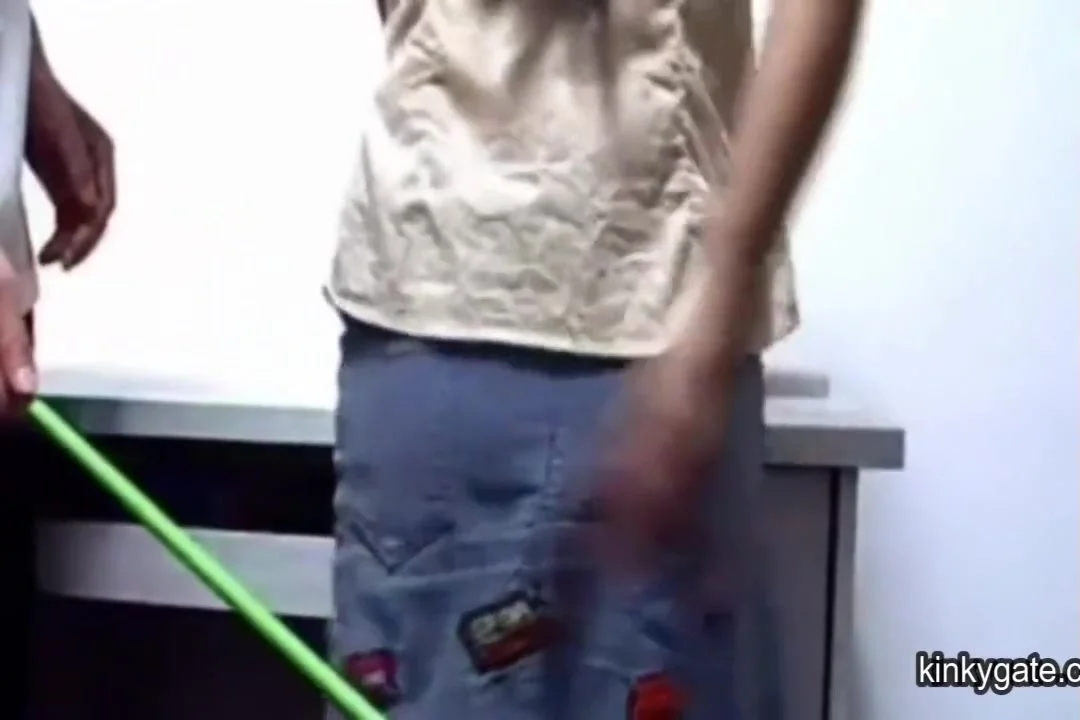 Caning Chinese Stepdaughter Due Slutty Panties