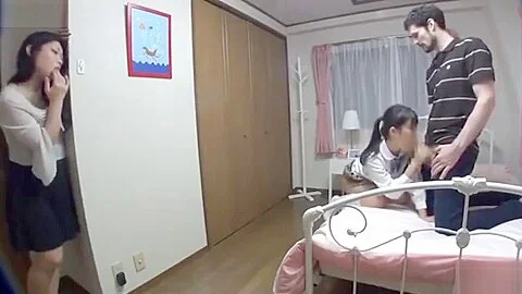 Japanese Mother Helps White Guy Fuck StepDaughter Part 1