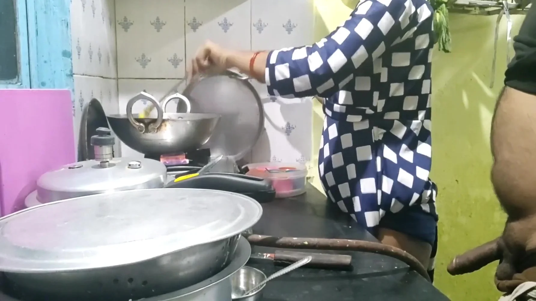 Hot Indian Girl Kichen Sex