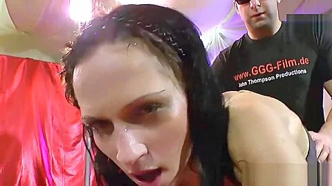 Skinny slut piss soaked