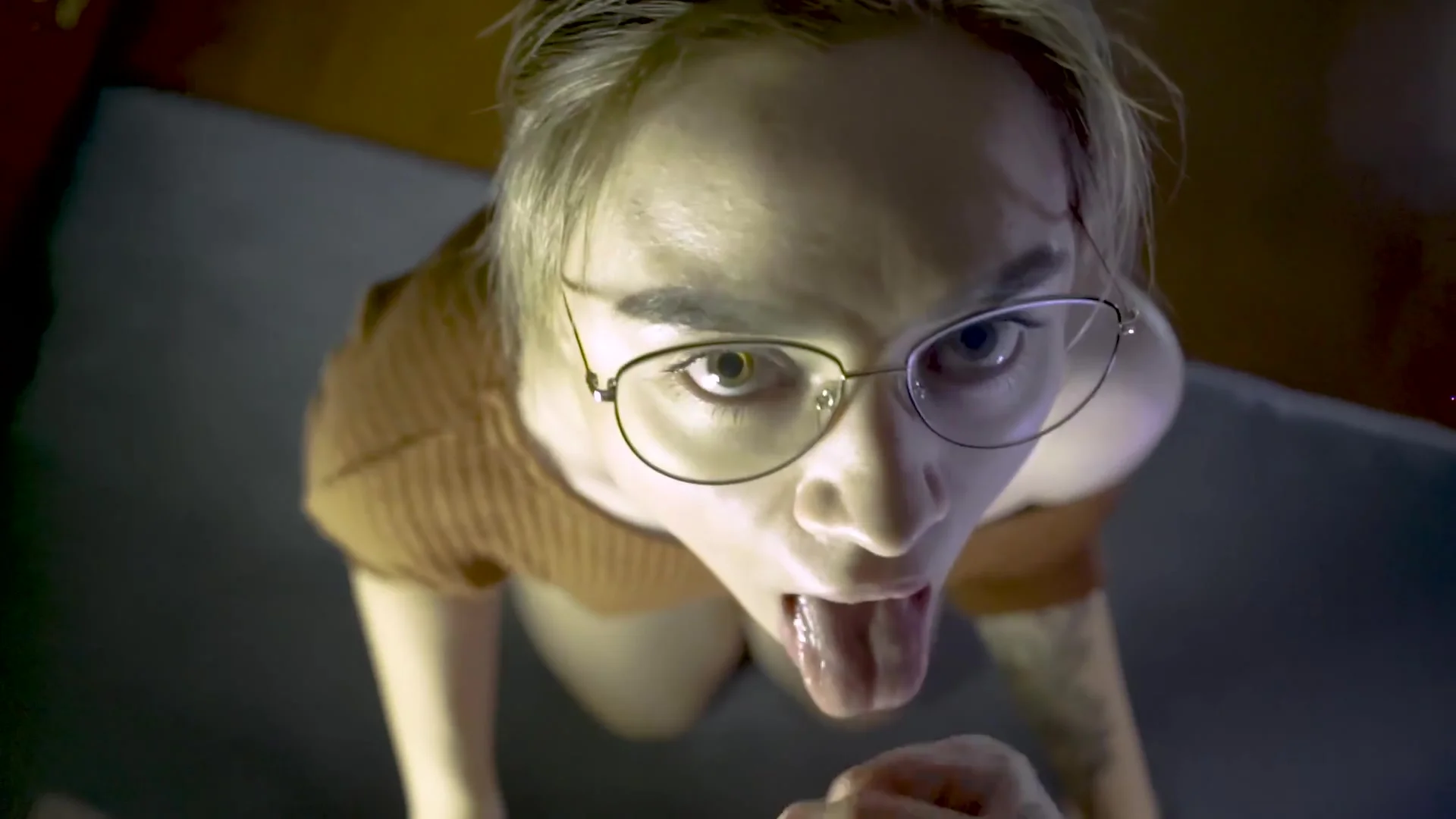 Active Sucking Of A Member Of The Asmr. Oral Cum In Mouth Blowjob In Pov