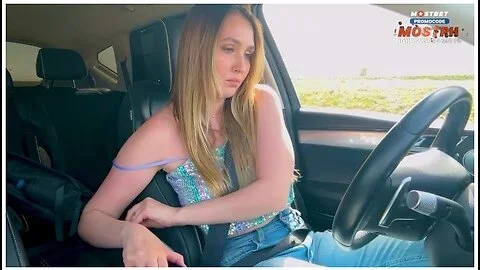 Hot Stepmom (stepmom) Fucks In The Car With Her Stepsons Classmate - Alina Rai