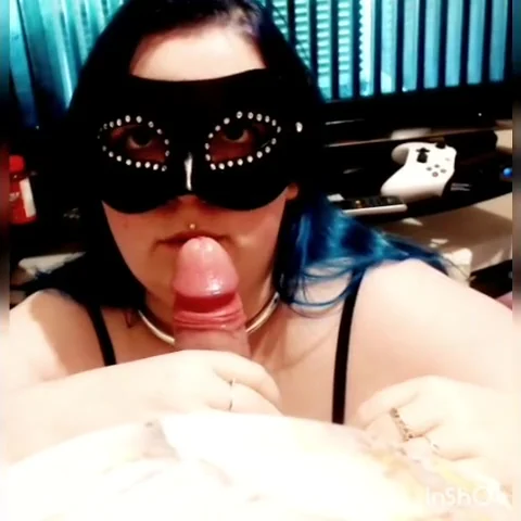 Ring Gag Blowjob Made To Receive Cum In Mouth