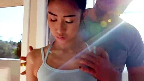 Tiny Asian teen 18+ Ballerina Gets Destroyed By A Huge Cock
