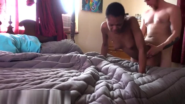 18 Year old Black Girl Takes her FIRST ever White Dick