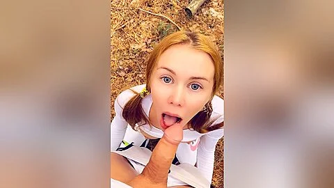 Public Blowjob And Cum Play From Cumslut Mia Bandini (pov)