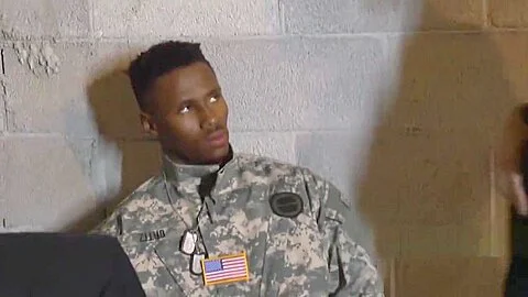 Black guy pounding naughty cops