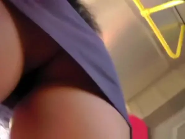 Hot teen 18+ in tight short dress upskirt
