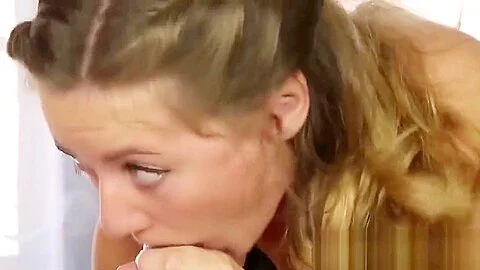 Cum mouth masseuse jerk