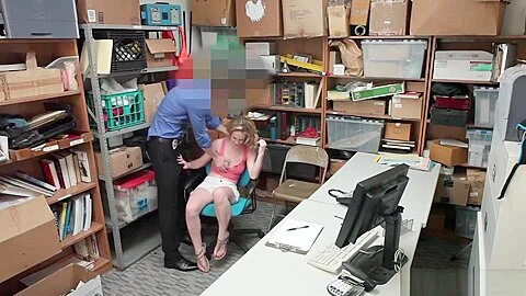 Guy fucks shoplyfting teens 18+ Bonnie Grey and Maya Bijou