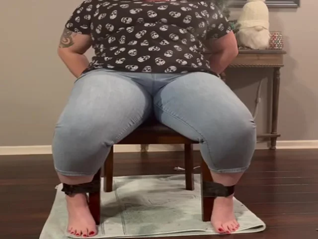 Bondage Chair Pee Desperation
