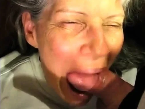 granny likes his balls and cock