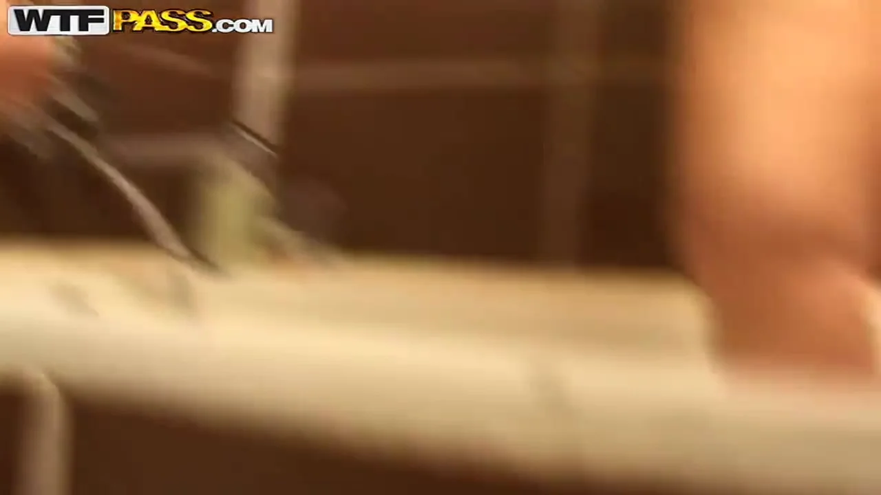 teen 18+ pretty prostitute Ester fucks wild in her shower