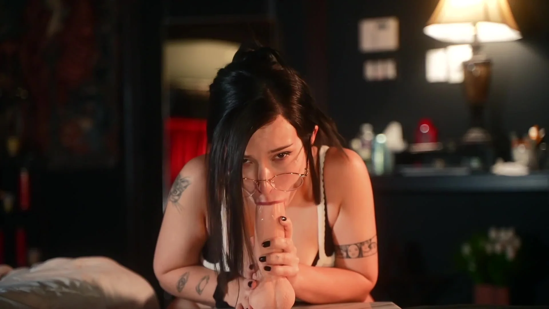 Big Titty Goth Slut Sucking And Titty Fucking (new Toy From Adam & Eve)