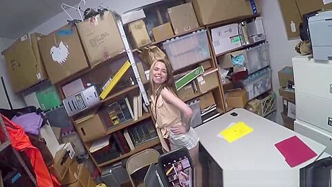 Teenage Shoplifter Nailed