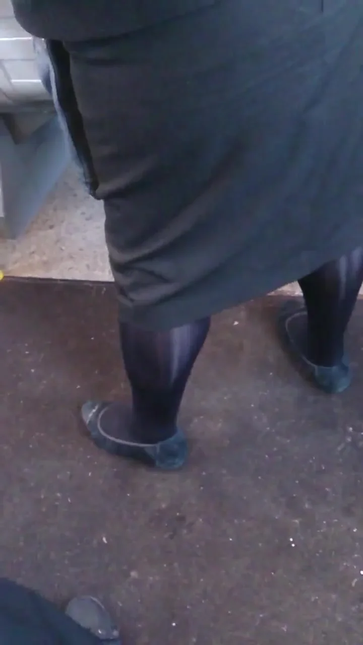Teasing on the train