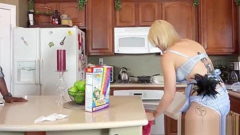 Nadia White Interracial Threesome