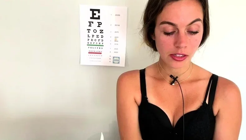 Miss Bell ASMR - Doctor Check Up - It Gets Hot During Your