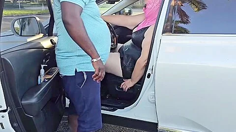 Stranger Found Me With My Legs Open In Car, And Fingered My Pussy Until I Piss Outdoor In Public