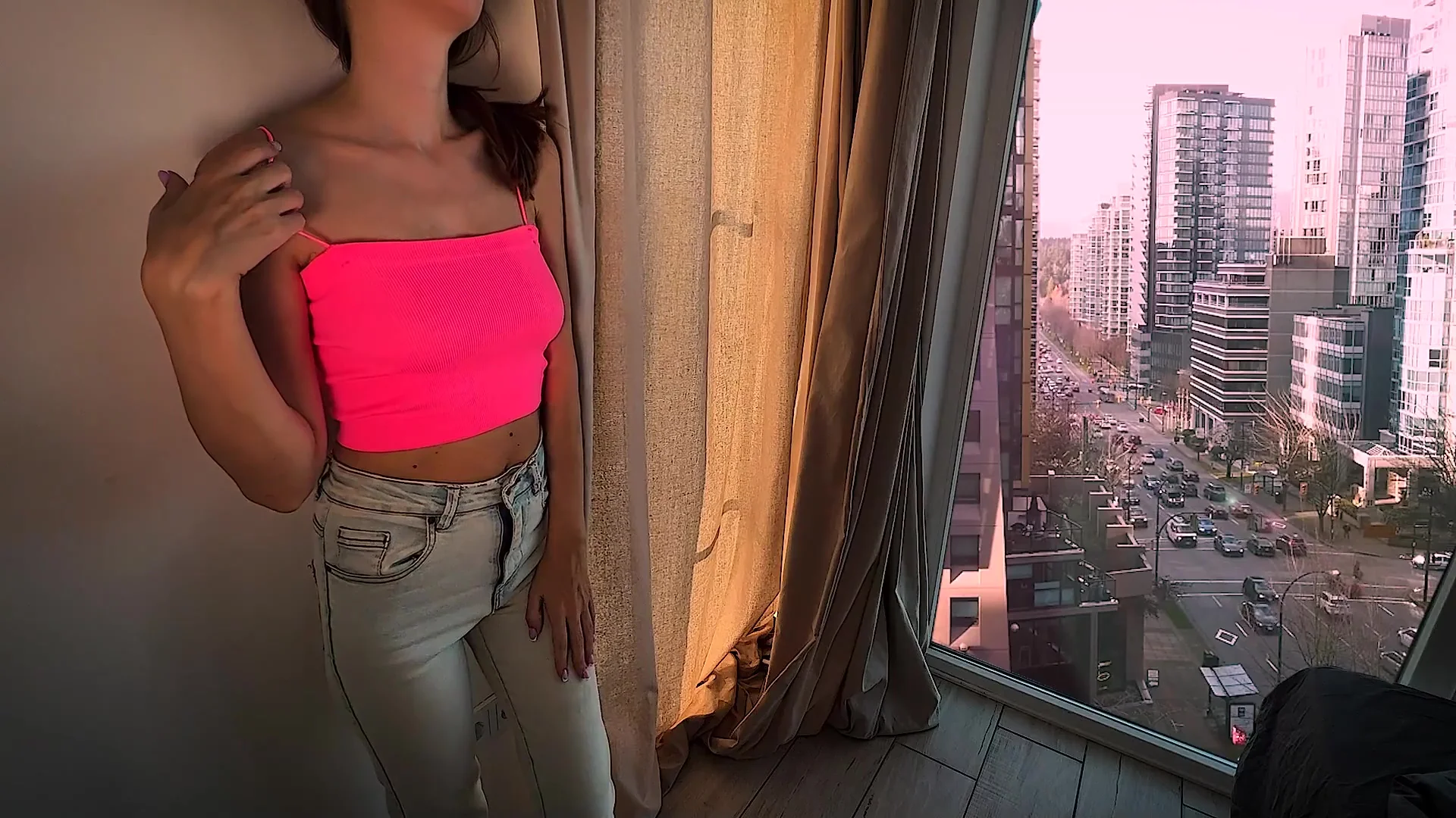 My Stepson Rips My Jeans On My Ass And Fuck At Sunset With Family Therapy