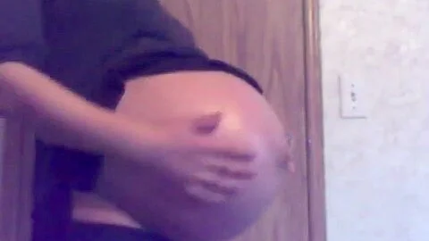 Tina Pregnant American HUGE!!! Skype Show Webcam