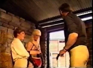 Sexy amateur blonde mother being a tease with her panties