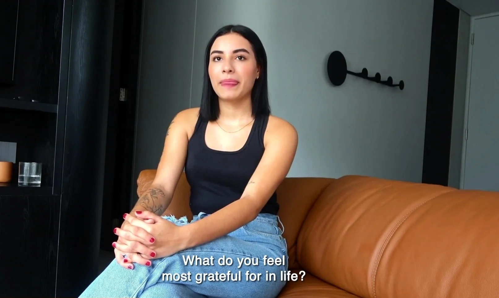 Cute Colombian amateur teen on casting