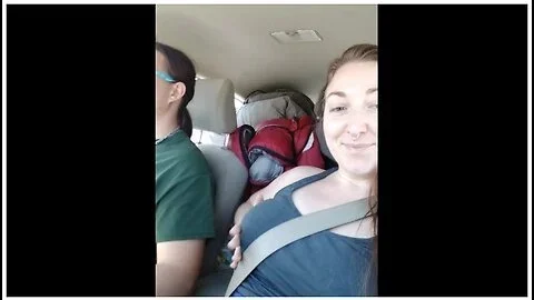 Public Finger Fuck! Screaming Orgasms In The Car! Close Up On That Wet Ass Pussy!