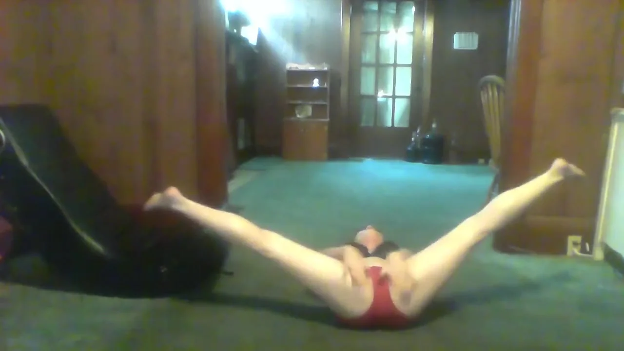 Sexy yoga dance