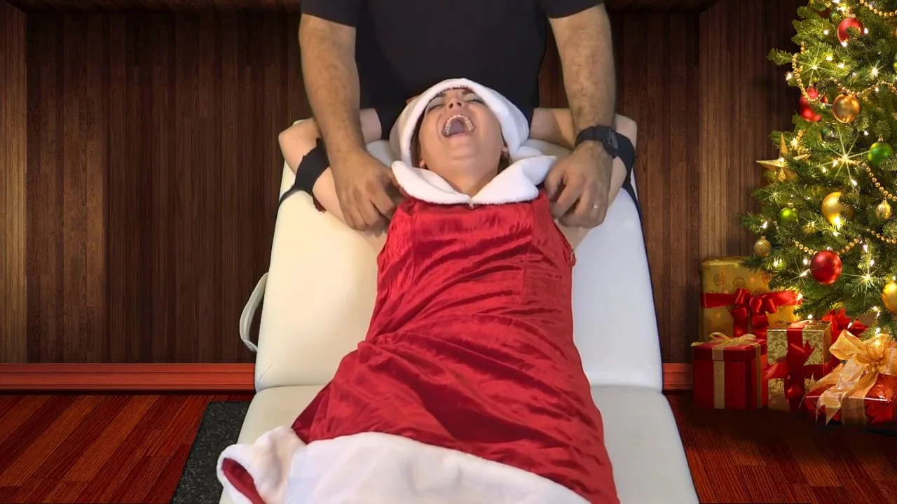 I always Dreamed about Tickling Santa Claus Step daughter - Priska Farel
