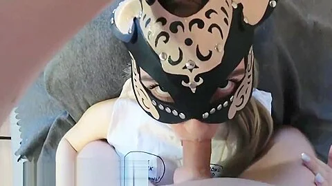 Fuck cute teen 18+ girl in mouth - no hand oral creampie