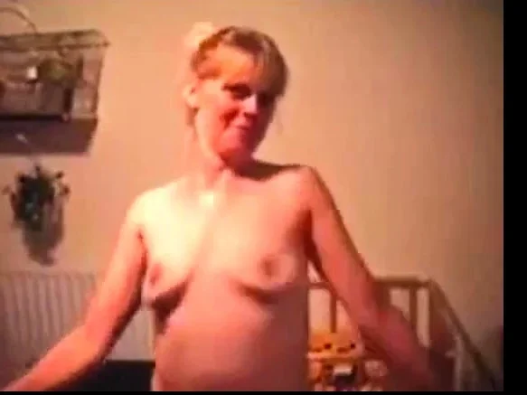 Mature with small saggy tits strip to MADONNA