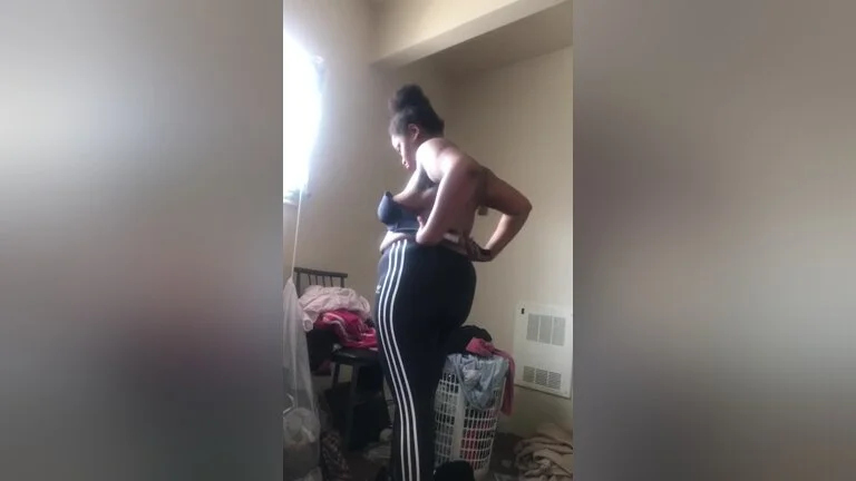 Bbw Gf Getting Dressed