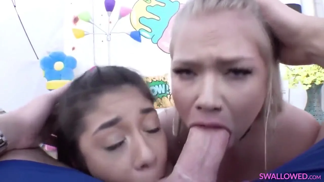 Messy Bj Session With With Xxlayna Marie And Harley King