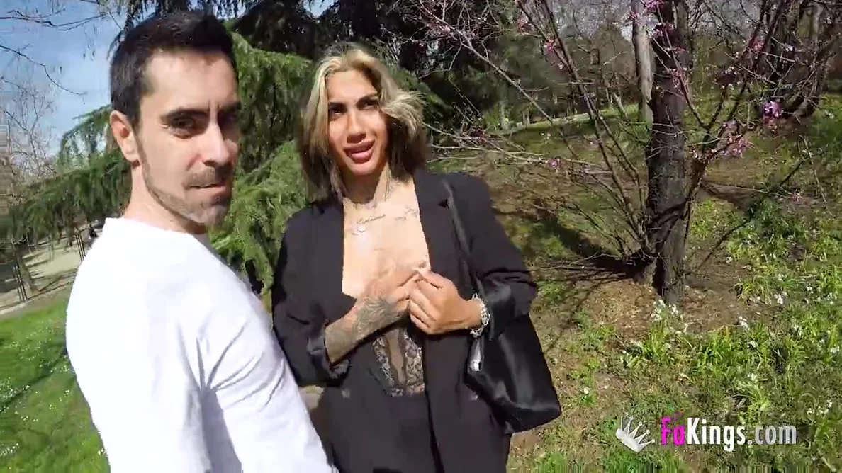 Spanish Tourist Babe Gets Nailed All Around The Capital. She Loves These Trips!