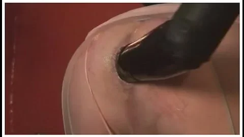 Two cruel femdom mistresses fisting male slave