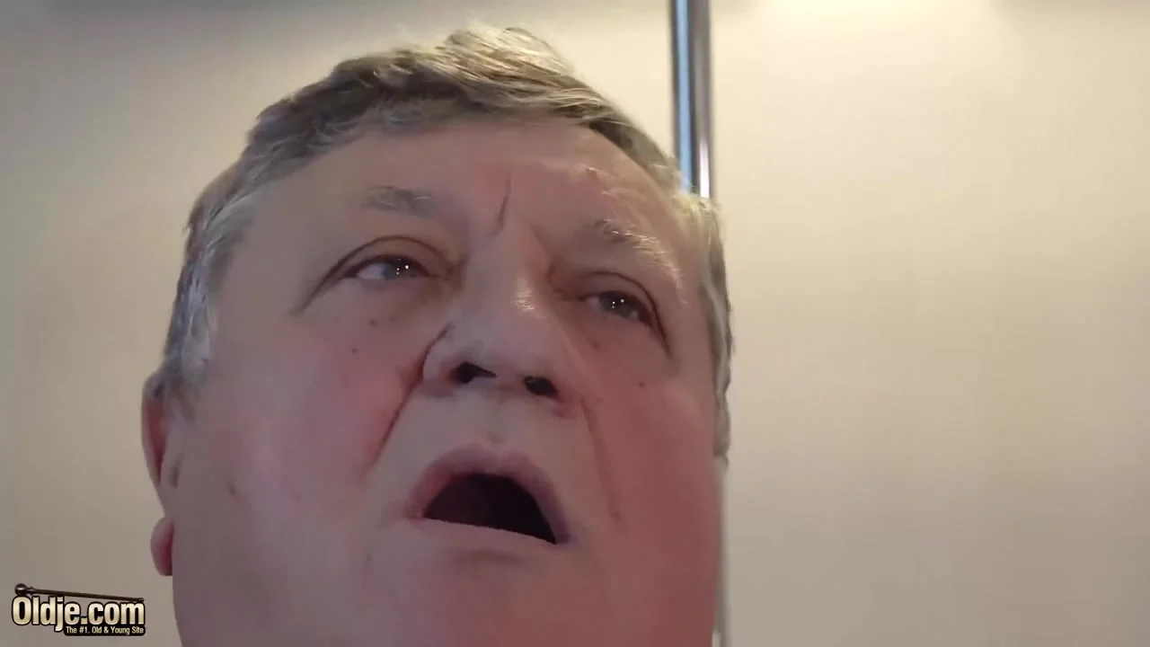 Young blonde Missy Luv gets creampie from old grandpa