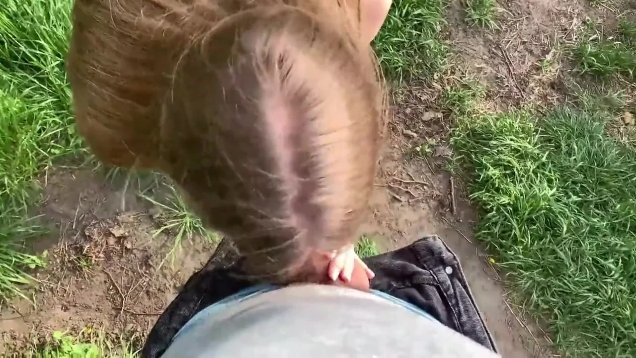 A Walk Along The River Bank Ended With A Blowjob And A Cumshot In The Mouth