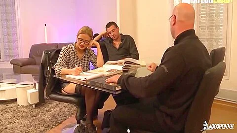 French Angelica V Has Dp With Therapist & A Friend With Angelica Vamp, Phil Holliday And Fabrice Triple X