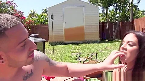 Cute teen 18+ with perfect ass gets spoon fucked